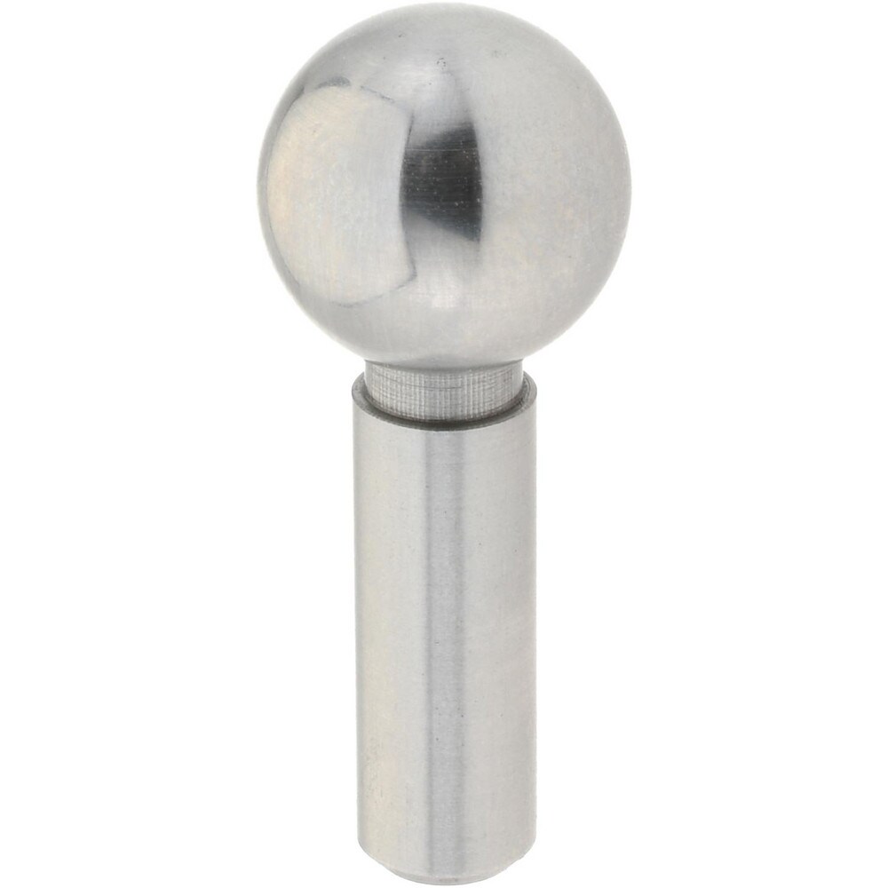 Tooling Ball: Inspection, 3/8" Ball Dia, 3/16" Shank Dia, Press-Fit