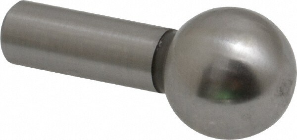 Tooling Ball: Inspection, 1/2" Ball Dia, 1/4" Shank Dia, Press-Fit