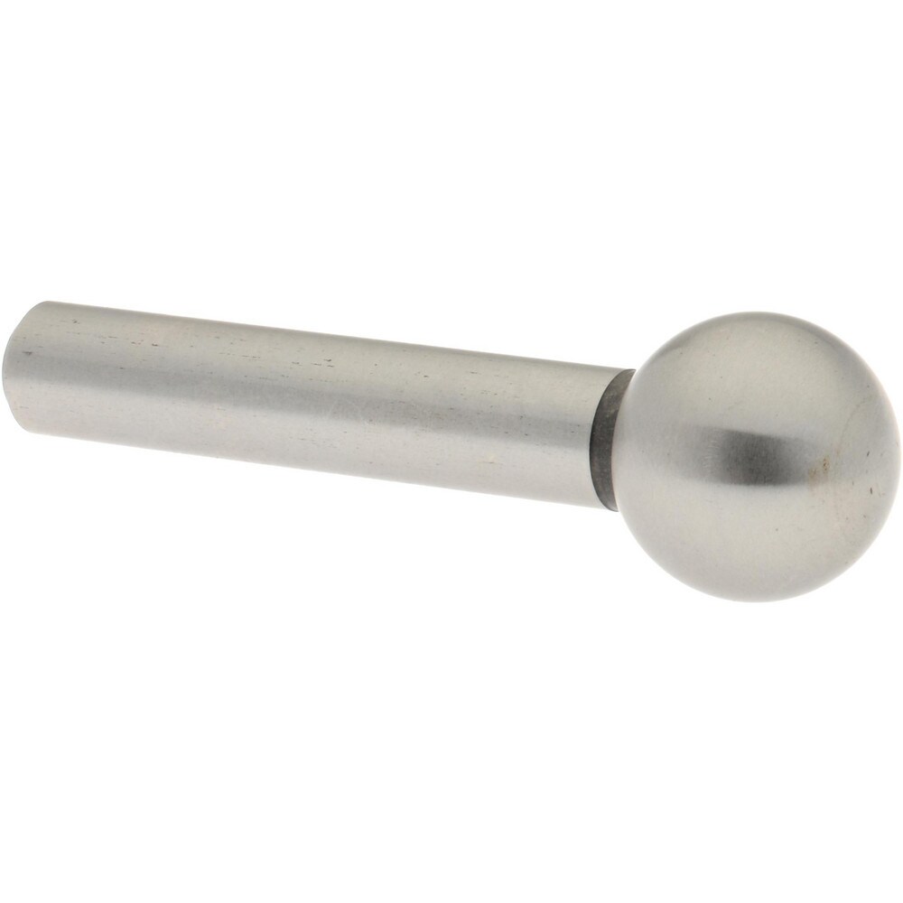 Tooling Ball: Inspection, 1/2" Ball Dia, 1/4" Shank Dia, Slip-Fit