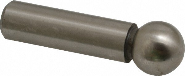 Tooling Ball: Inspection, 1/2" Ball Dia, 3/8" Shank Dia, Slip-Fit