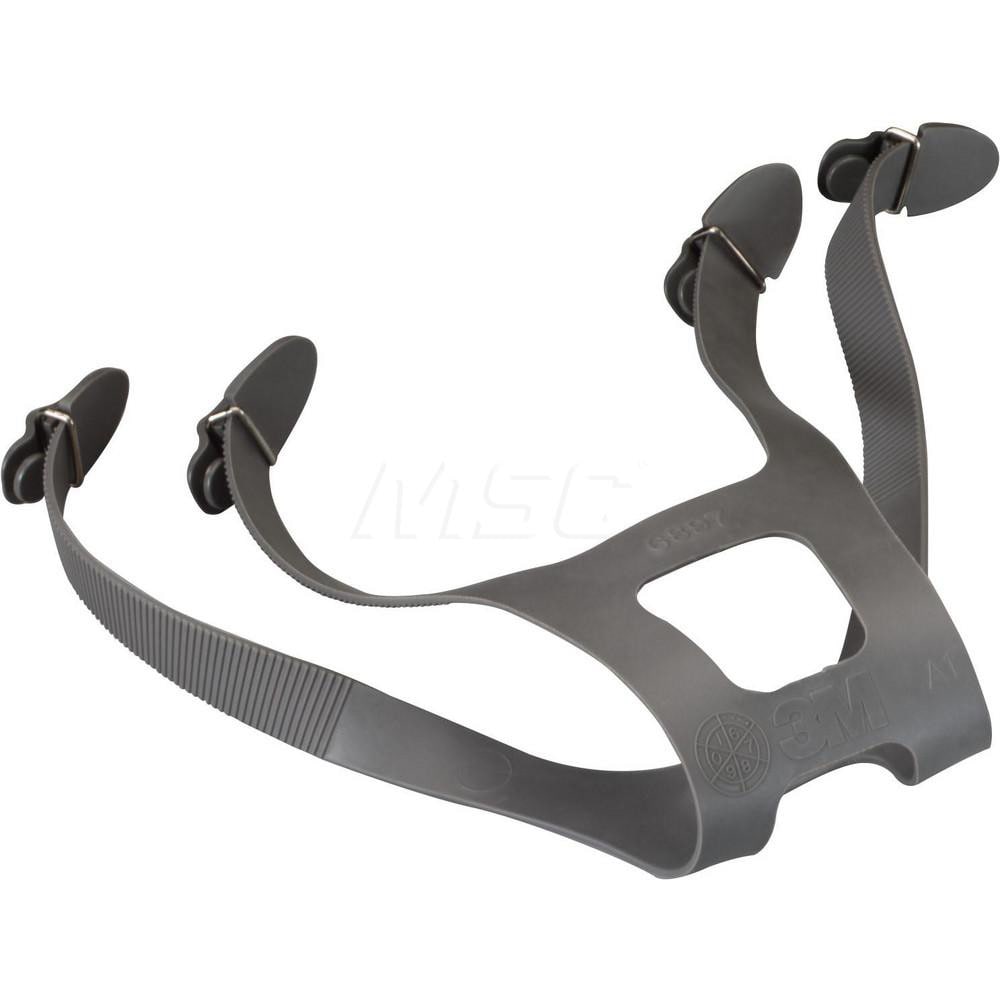 Facepiece Head Harness: Rubber