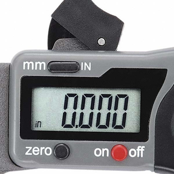 Starrett 1/2 Inch, Aluminum Frame, Snap Gage 64259724 MSC