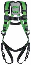 Miller R10CN-MB/UGN Fall Protection Harnesses: 400 Lb, Construction Style, Size Universal 