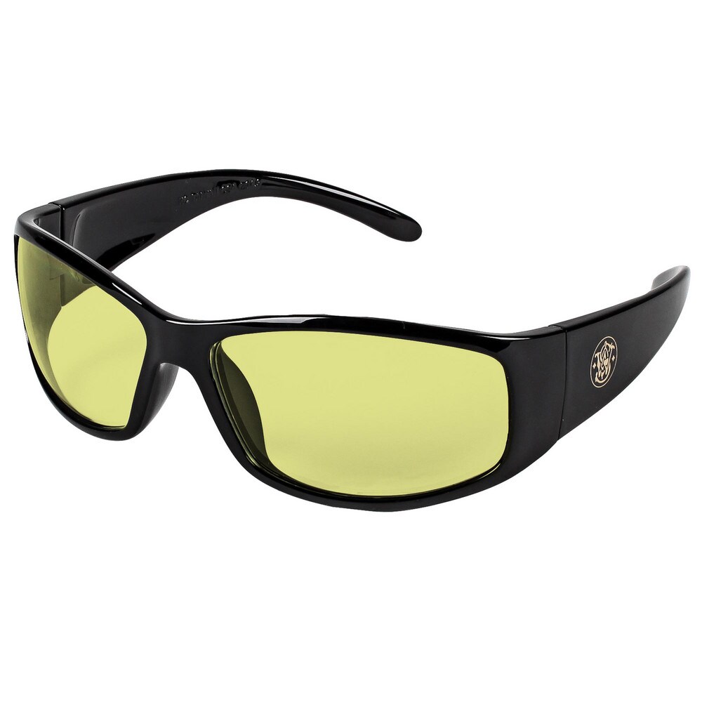 Safety Glass: Anti-Fog & Scratch-Resistant, Polycarbonate, Amber Lenses, Full-Framed, UV Protection