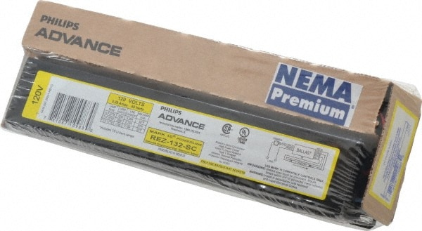 Philips Advance REZ132SC35I 1 Lamp, 120 Volt, 0.20 to 0.29 Amp, 0 to 39 Watt, Programmed Start, Electronic, Dimmable Fluorescent Ballast 