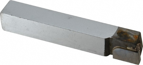 Single Point Tool Bit: 5/8'' Shank Width, 5/8'' Shank Height, Micrograin Solid Carbide Tipped, LH, AL, Square Shoulder Turning