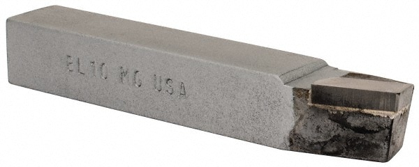 Single Point Tool Bit: 5/8'' Shank Width, 5/8'' Shank Height, Micrograin Solid Carbide Tipped, LH, BL, Lead Angle Turning