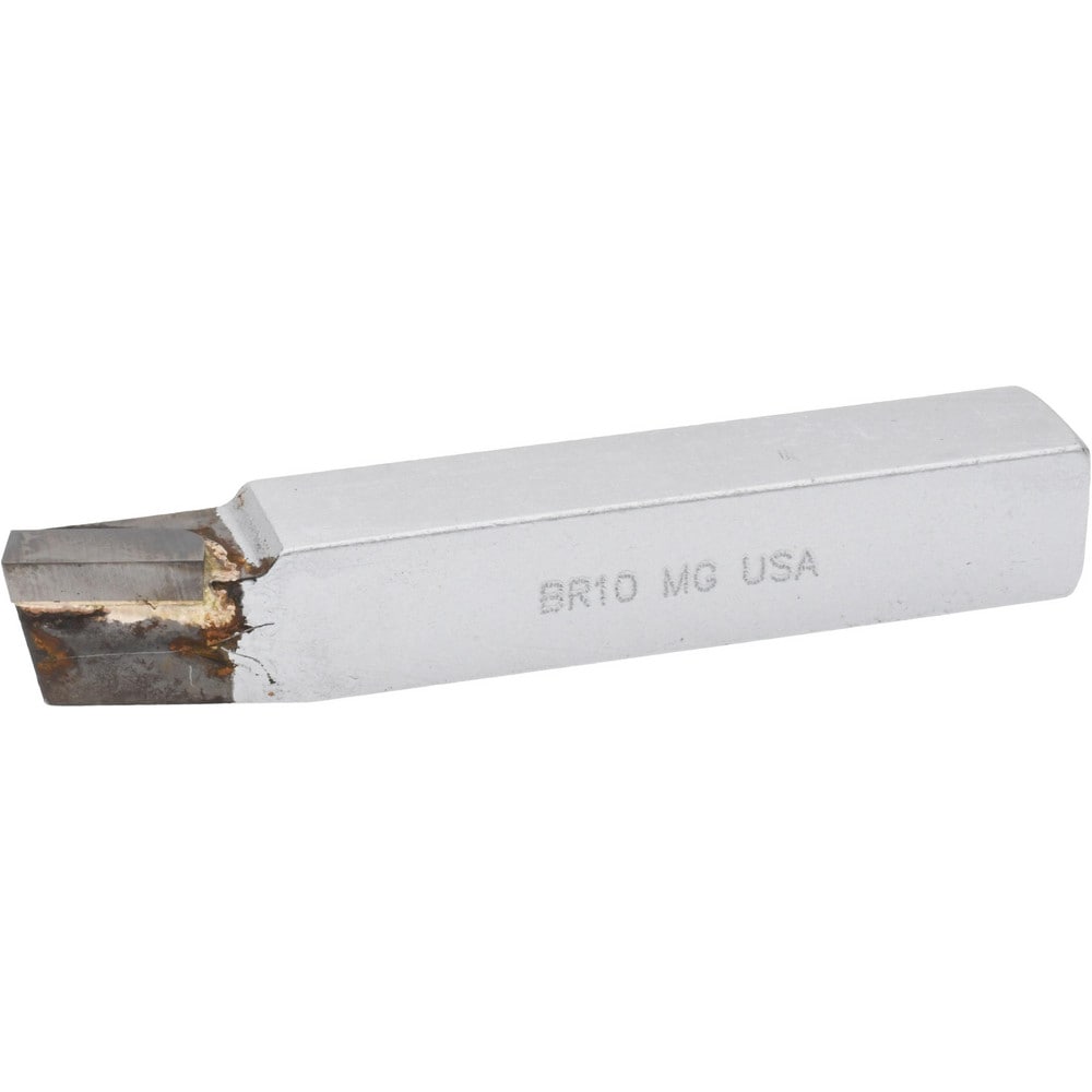 Single Point Tool Bit: 5/8'' Shank Width, 5/8'' Shank Height, Micrograin Solid Carbide Tipped, RH, BR, Lead Angle Turning