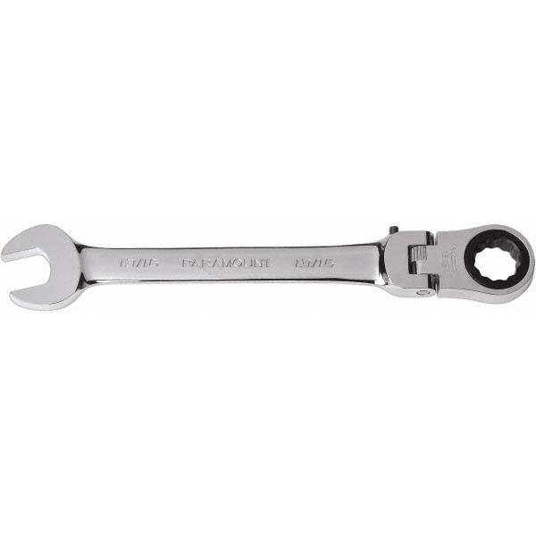Paramount 13/16" 12 Point Reversible Ratcheting Offset Combination Wrench 15&... 