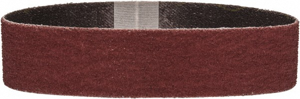 3M | Cubitron™ II Abrasive Belt: 1" Wide, 11" OAL, 60 Grit, Ceramic - Coated, Medium Grade, YF Weighted, Wet/Dry, Series 984F | Part #00051141550466