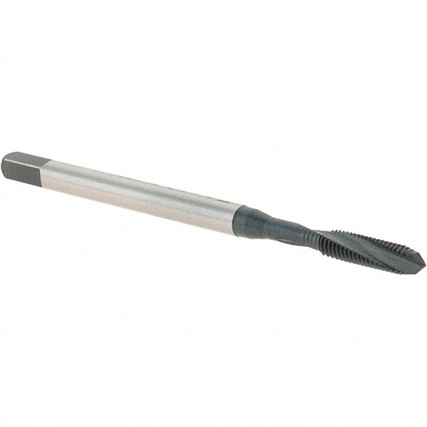 Emuge B0456001.0030 Spiral Flute Tap: M3 x 0.50, Metric, 2 Flute, Modified Bottoming, 6HX Class of Fit, Cobalt, Oxide Finish Image