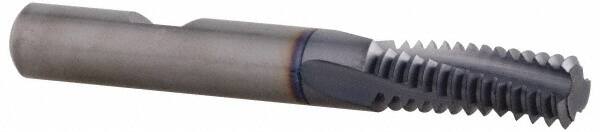 Emuge GFR15106.5018 Helical Flute Thread Mill: 1-1/8 - 8, Internal, 4 Flute, 3/4" Shank Dia, Solid Carbide 