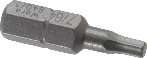 7/64" Hex Screwdriver Bit