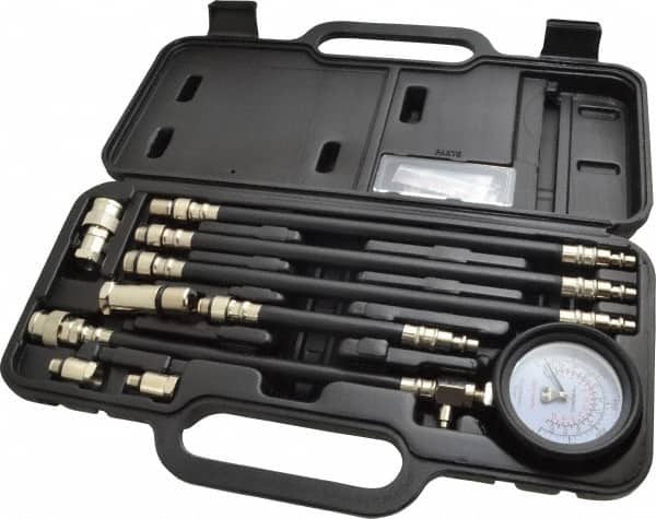 Lincoln MV5530 11 Piece Dial Engine Compression Test Kit 