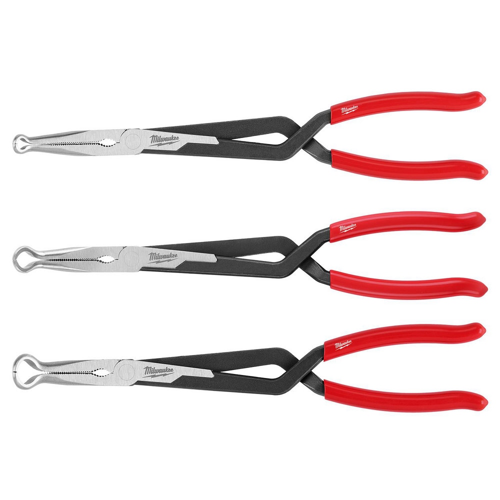 Plier Sets; Plier Type Included: Long Reach Hose Grip Pliers ; Container Type: Clamshell ; Handle Material: Plastic