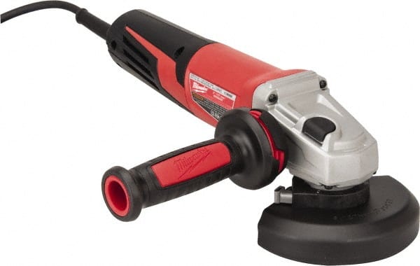 Milwaukee Tool Corded Angle Grinder: 5″ Wheel Dia, 2,800 to 11000 RPM, 5/8-11  Spindle 64532492 MSC Industrial Supply