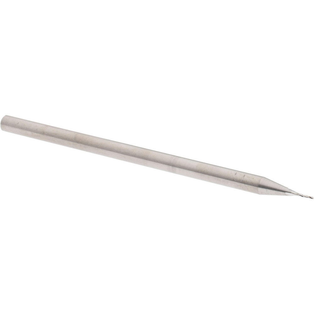 Accupro 1229 Square End Mill: 1/64 Dia, 0.1 LOC, 1/8 Shank Dia, 2-1/2 OAL, 3 Flutes, Solid Carbide Image