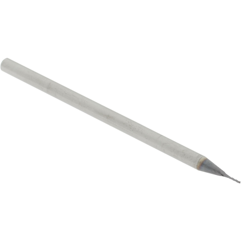 Accupro 4184 Square End Mill: 1/64 Dia, 0.1 LOC, 1/8 Shank Dia, 2-1/2 OAL, 3 Flutes, Solid Carbide Image