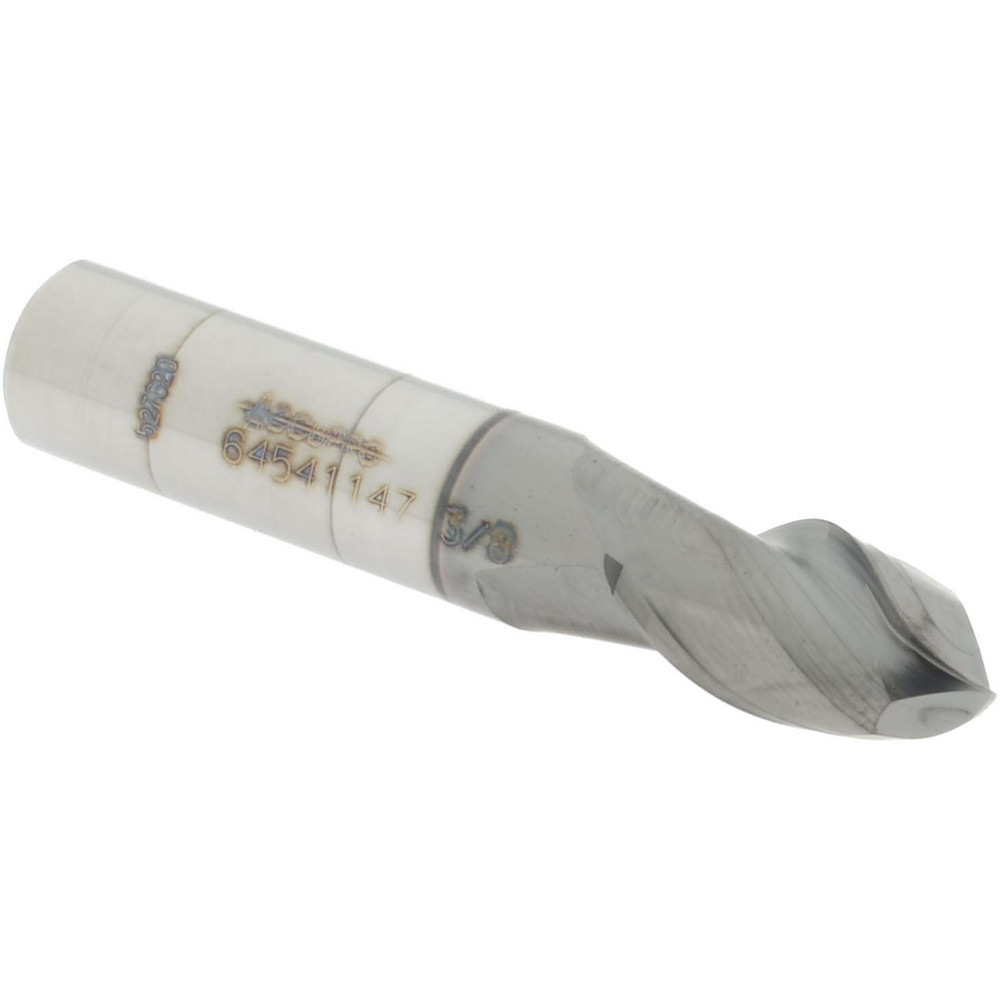 Accupro 12179127 Ball End Mill: 0.375" Dia, 0.625" LOC, 2 Flute, Solid Carbide 