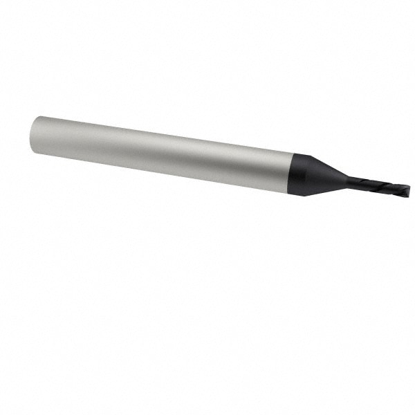 Accupro 6503579 Corner Radius End Mill: 0.045" Dia, 0.135" LOC, 0.015" Radius, 4 Flutes, Solid Carbide 