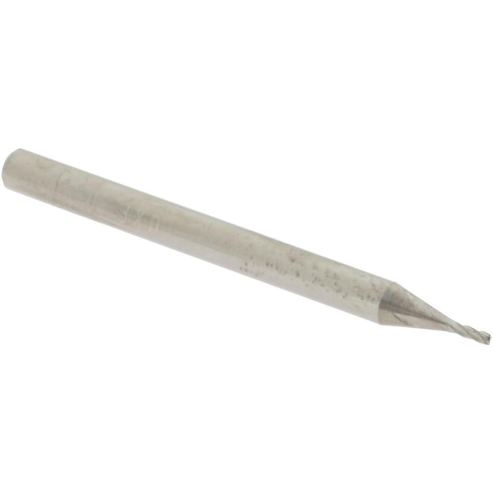 Accupro 6503467 Corner Radius End Mill: 0.035" Dia, 0.11" LOC, 0.005" Radius, 4 Flutes, Solid Carbide Image