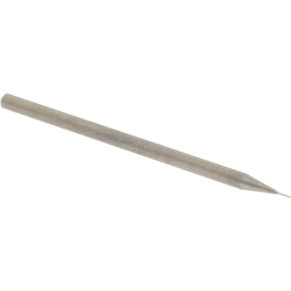 Accupro 1228 Square End Mill: 0.015 Dia, 0.075 LOC, 1/8 Shank Dia, 2-1/2 OAL, 3 Flutes, Solid Carbide Image