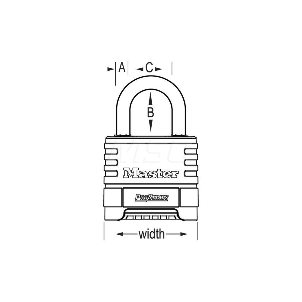 Master Lock - Combination Lock: 2