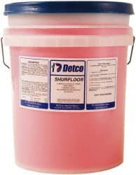 Detco 1548-005 Cleaner: 5 gal Pail, Use On Resilient Flooring 