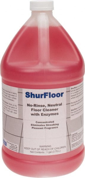 Cleaner: 1 gal Bottle, Use On Resilient Flooring