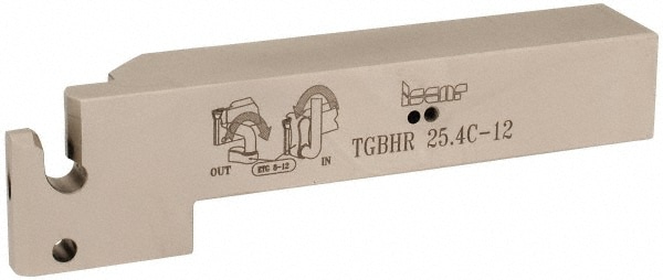 Iscar 2801602 0.98" Max Depth, 0.5" Max Width, External Right Hand Indexable Grooving/Cutoff Toolholder Image