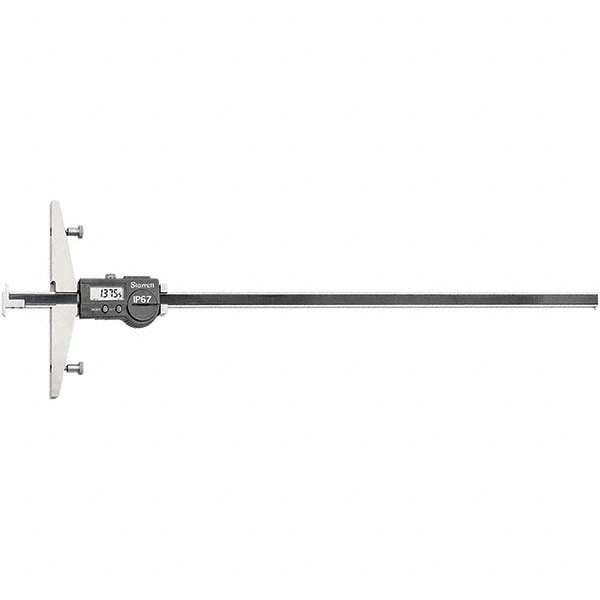 thumbnail image 2 of SPI 11-200-3 Electronic Depth Gage – 0-1.2 Inch / 0-30mm, 2.36” Base Length 2 of 5