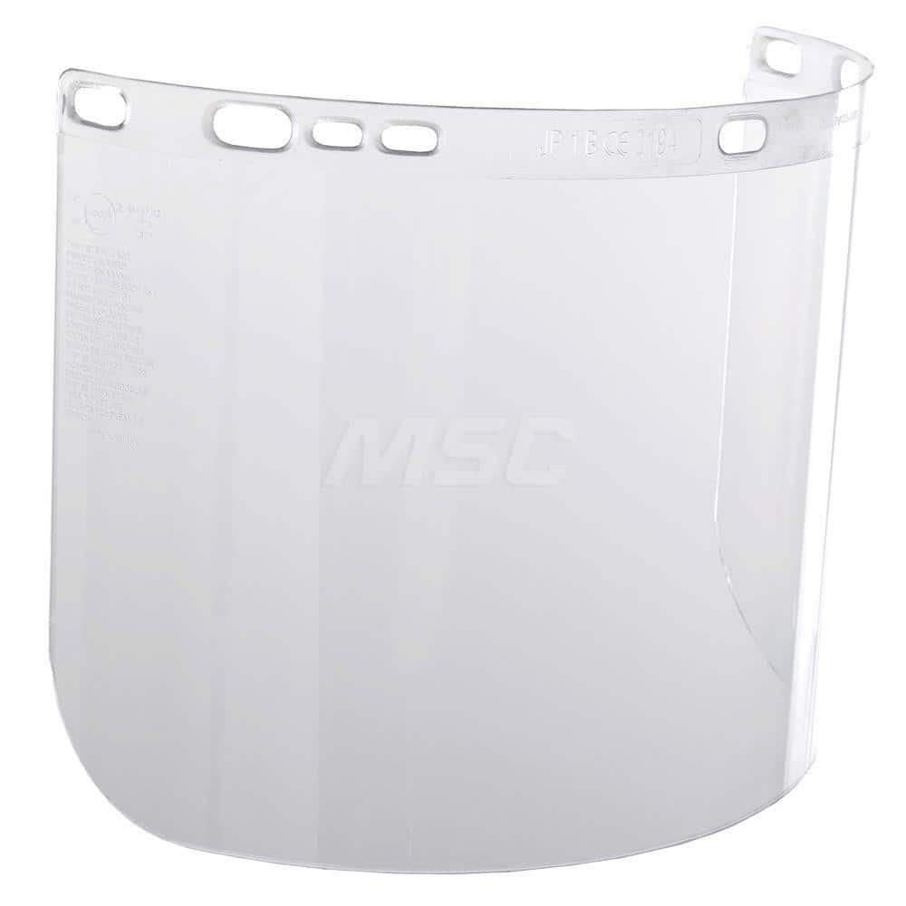 Face Shield Windows & Screens: Replacement Window, Clear, 8" High, 0.06" Thick