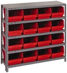 16 Bin Store-More Shelf Bin System