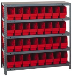 32 Bin Store-More Shelf Bin System