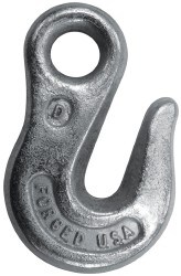9,200 Lb Capacity, Chain Grade 43, Steel Eye Hook