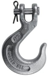 CM - 5/16 Inch Chain Diameter, Grade 43 Clevis Hook - 64612716 - MSC  Industrial Supply