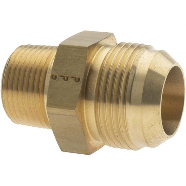 Parker - Brass Flared Tube Male Adapter: 1