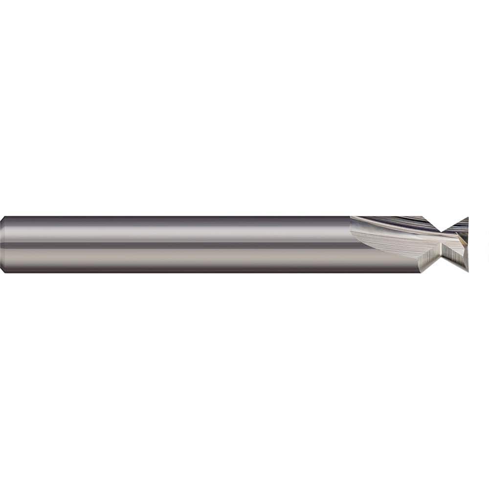 Harvey Tool 832332 Dovetail Cutter: 70 °, 1/2" Cut Dia, 7/32" Cut Width, Solid Carbide 