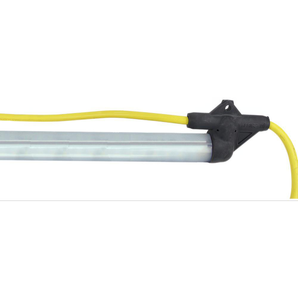 Temporary String Lights: Cord Length (Feet): 50; Guard Material: Plastic