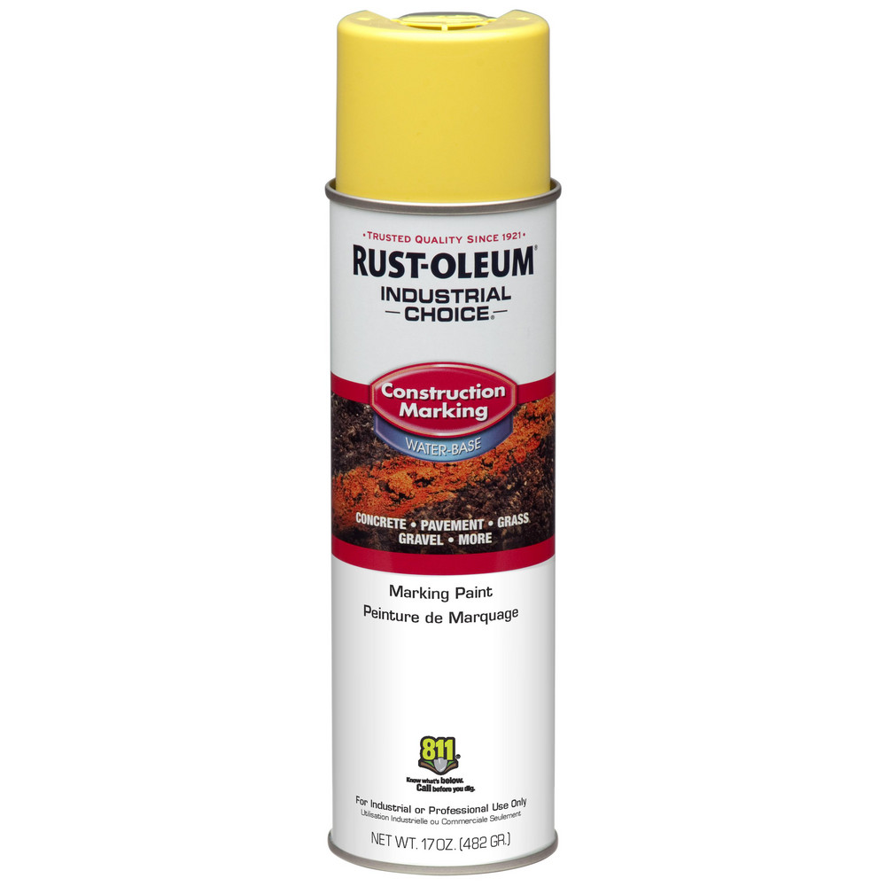 15 fl oz Yellow Marking Paint - Water-Based Formula