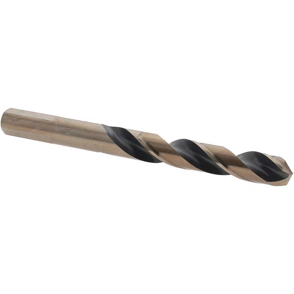 Mechanics Drill Bit: Letter X, 135 ° Point, High Speed Steel, Weldon Shank, Split Point