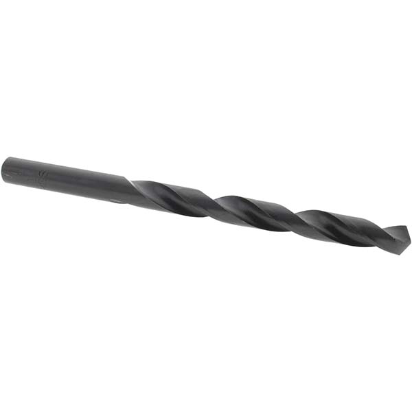 Import Jobber Length Drill Bit: Letter I (0.2720) Dia, 118 deg, HSS - Oxide Finish, 4-1/8" OAL, Right Hand Cut, Regular Spiral Flute, Straight Shank