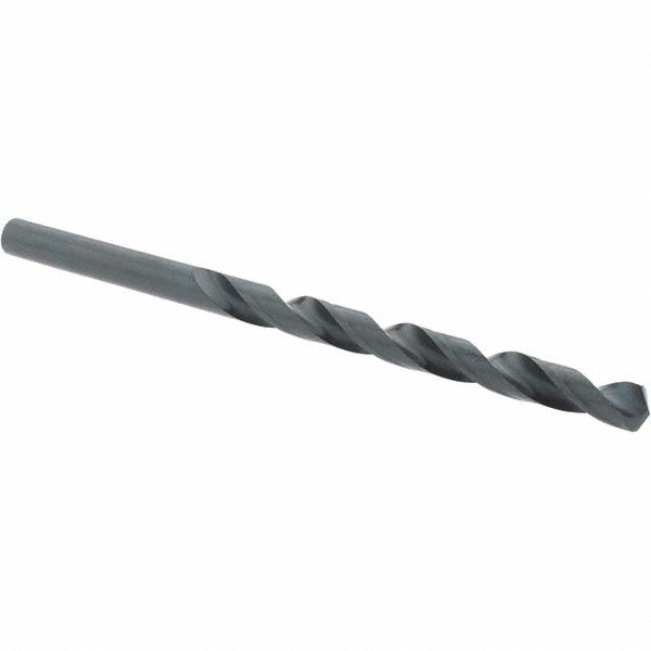 Import Jobber Length Drill Bit: #7 (0.2010) Dia, 118 deg, HSS - Oxide Finish, 3-5/8" OAL, Right Hand Cut, Regular Spiral Flute, Straight Shank |