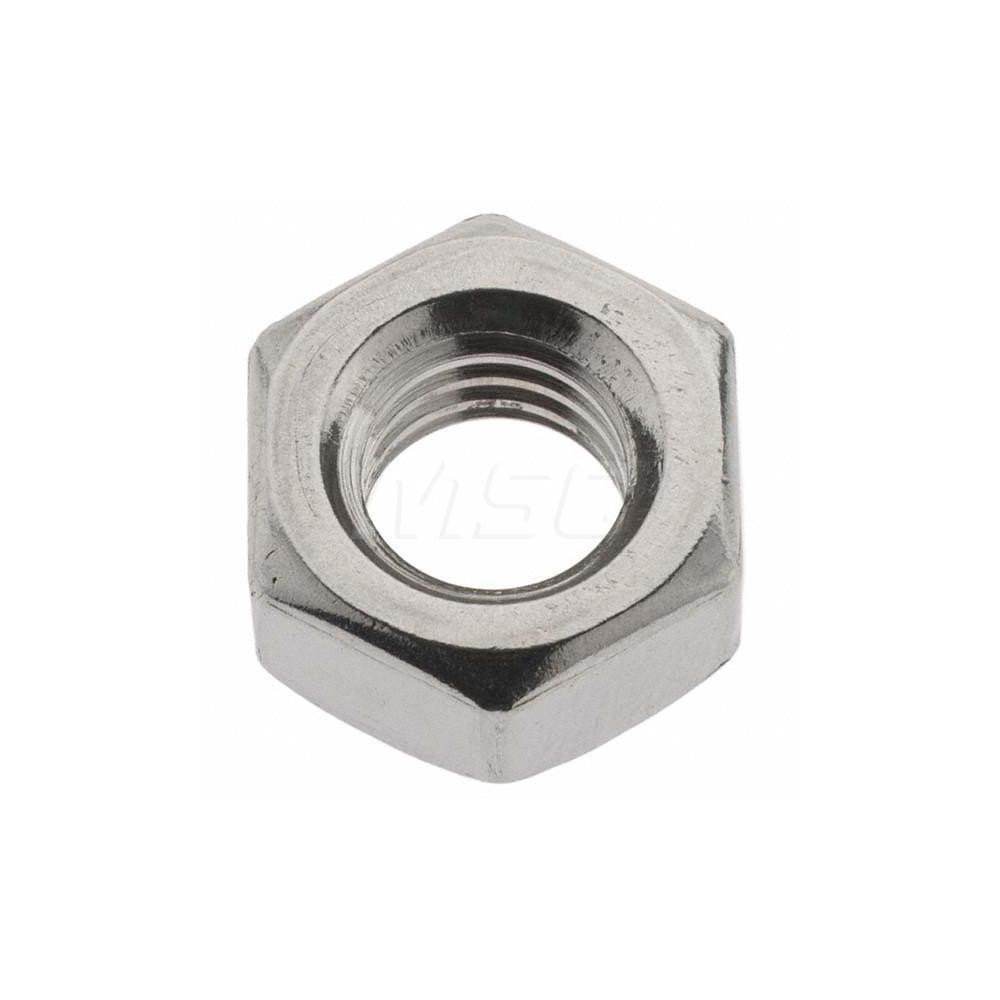 Value Collection Hex Nut M8x1.25, Grade 316 & Austenitic Grade A4