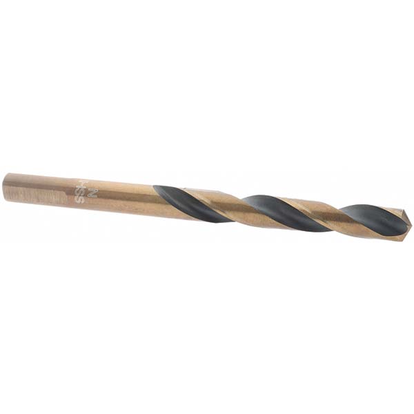Mechanics Drill Bit: Letter N, 135 ° Point, High Speed Steel, Weldon Shank, Split Point