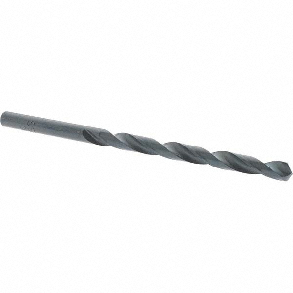 Import Jobber Length Drill Bit: #10 (0.1935) Dia, 118 deg, HSS - Oxide Finish, 3-5/8" OAL, Right Hand Cut, Regular Spiral Flute, Straight-Cylindrical