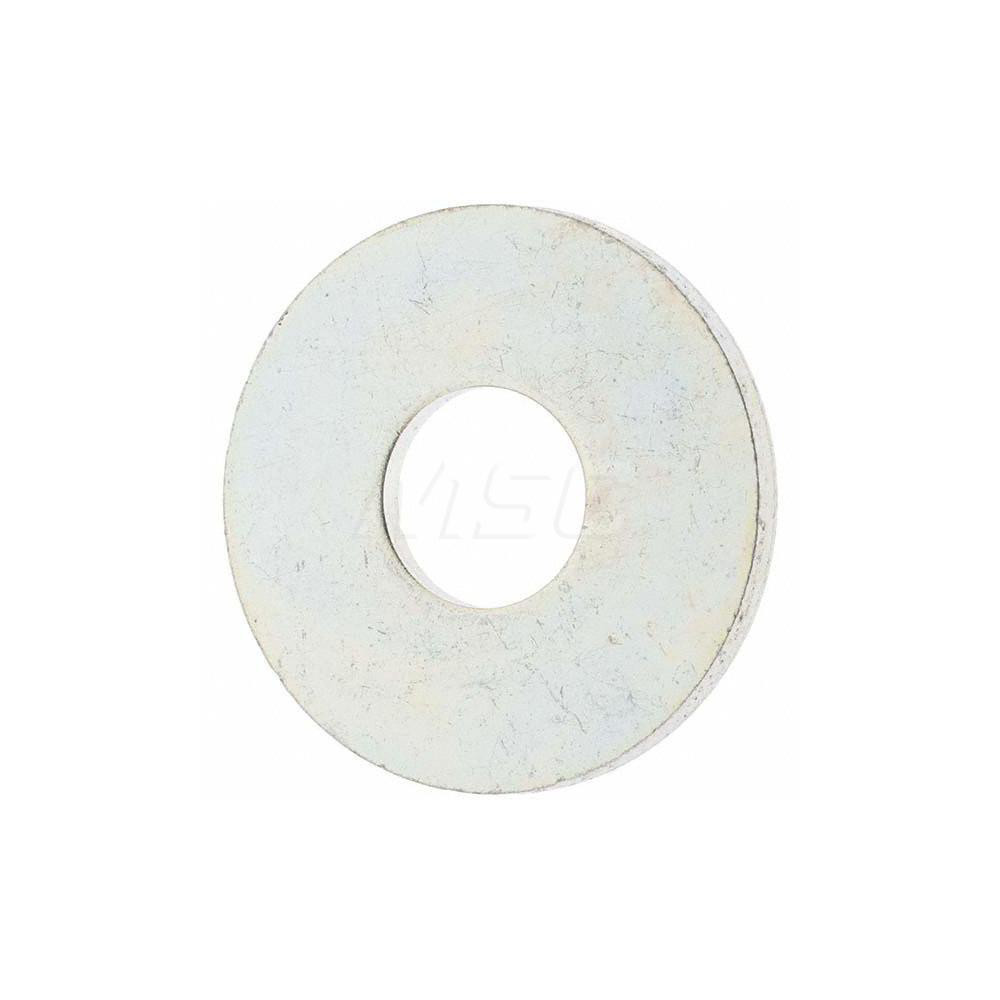 5/16in USS Low Carbon Flat Washer Clear Zinc