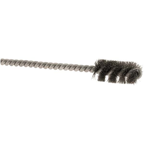 Weiler - Power Tube Brush: Helical, Stainless Steel | MSC Direct