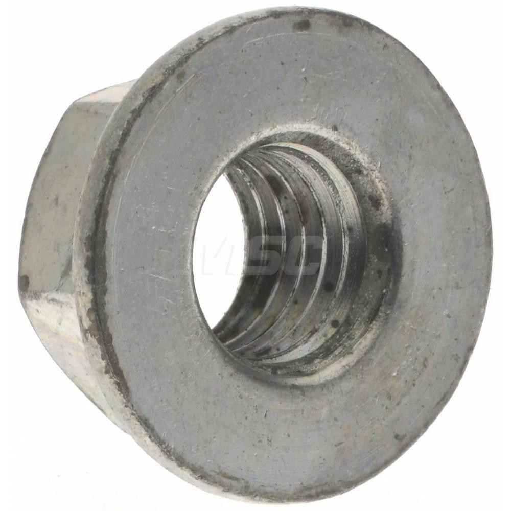 Made in USA M12x1.75 Class 12 Steel Hex Flange Lock Nut 64710510