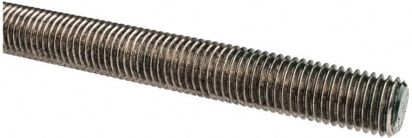 Made in USA 11143 Threaded Rod: 3/4-10, 3 Long, Stainless Steel, Grade 316 Image